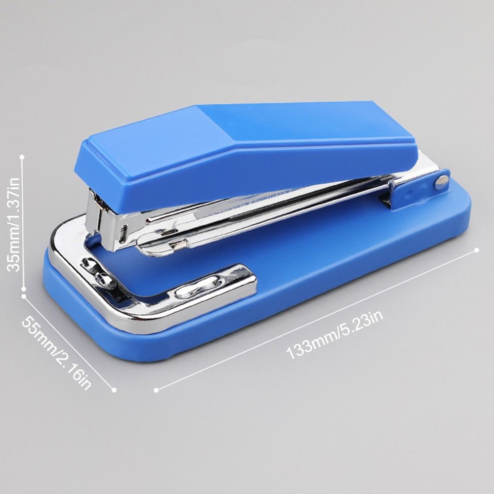 Large 360 Rotatable Metal Heavy Duty Stapler Standard Long Stapler Stapling Use Staples Office Bookbinding Supply Manual Binding