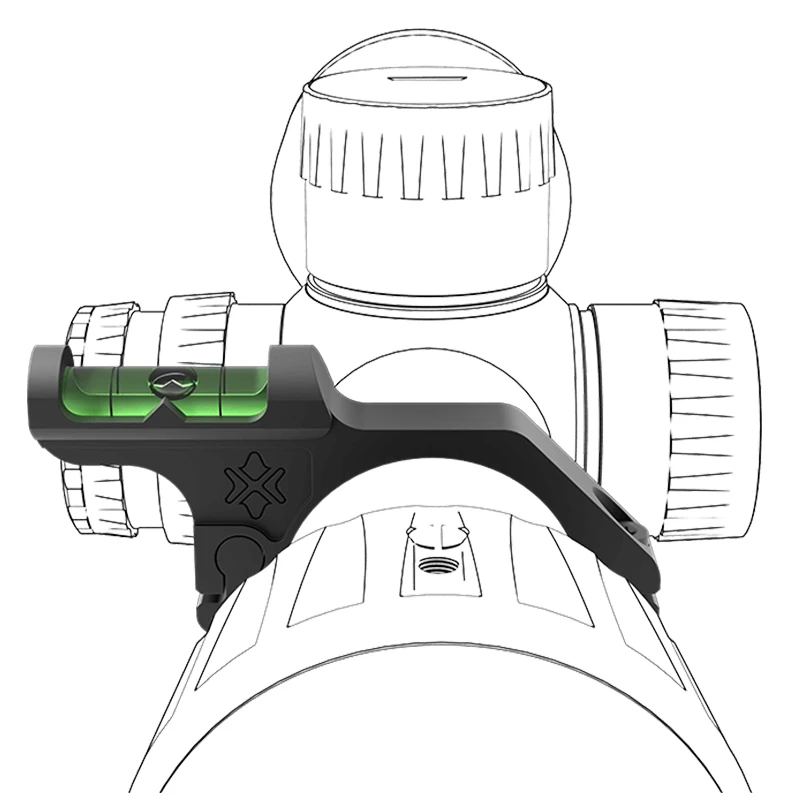 Vector Optics 30/34Mm Bubble Level On The Side of The Ring Fits 30/34 Mm Rifle Scopes