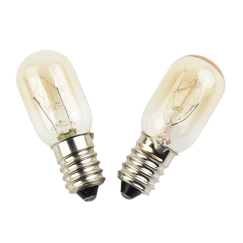 1/4/8PCS E14 소금 램프 글로브 전구 15W AC220V-240V 빈티지 백열 전구 냉장고 오븐 전구 교체