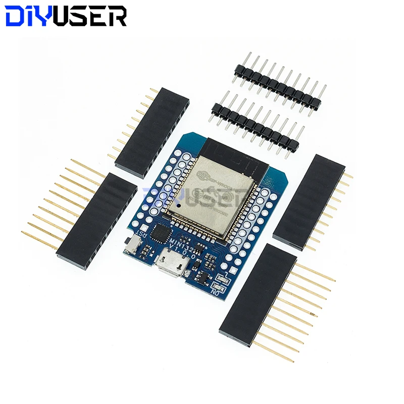 Für Wemos Mini D1 ESP8266 ESP32 ESP-32S WIFI Bluetooth CP2104 Development Board Modul Für Arduino Mit Pins