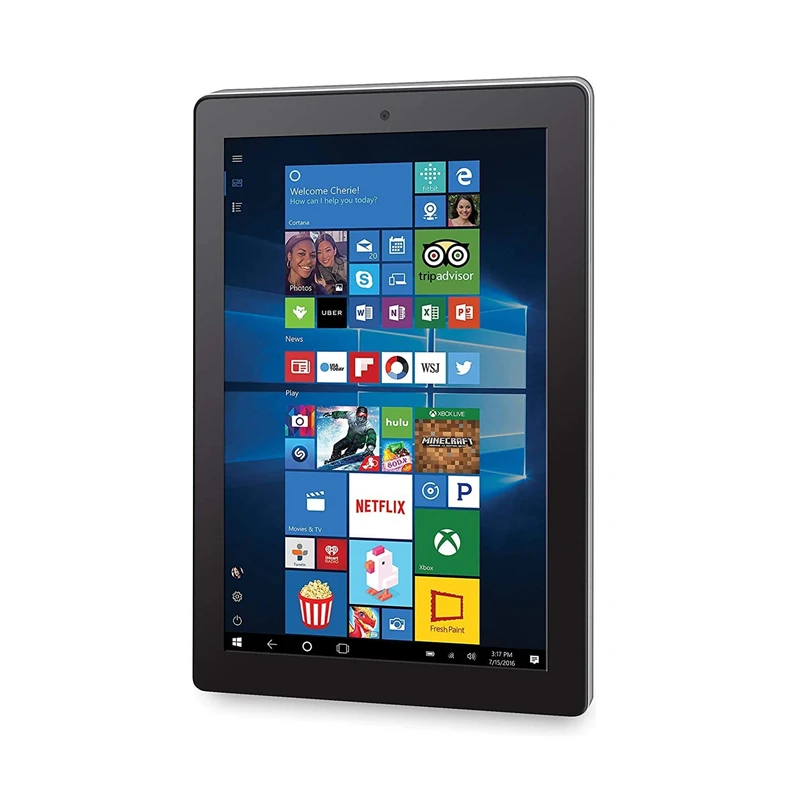 2025 Neue 10,1 ZOLL 2 GB DDR + 32 GB ROM W101SA Windows 10 Tablet Quad Core 1280 x 800 IPS-Bildschirm HDMI-kompatible Dual-Kamera