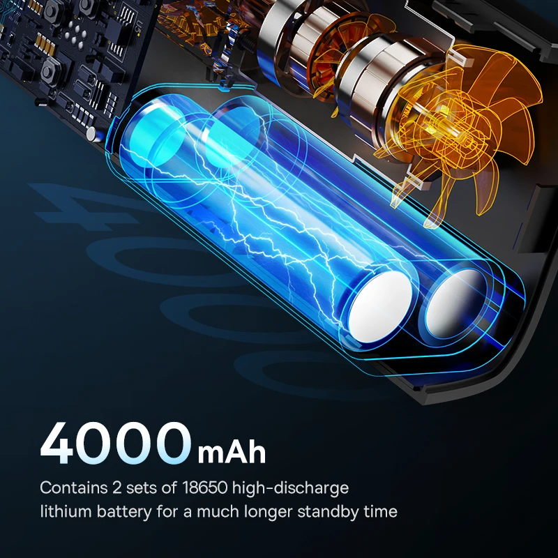 Baseus-bomba de aire inalámbrica para coche, compresor de aire portátil para coches, motocicletas, inflador de neumáticos eléctrico de bicicleta con pantalla Digital LCD