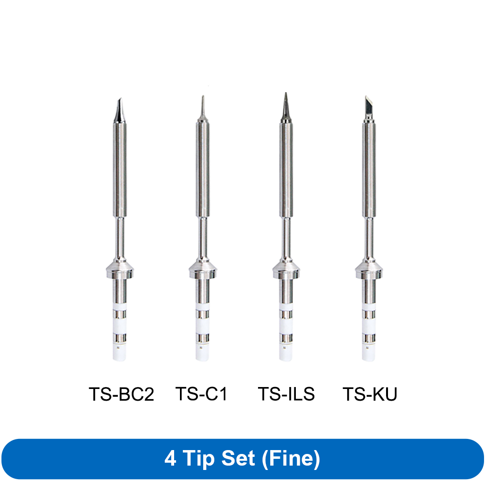 Pine64 ts101 ts100 Soldeerbouttips Pinecil V2 V1 Vervanging Verschillende modellen fijne kit Soldeerbouttip 4 stuks 6 stuks 8-delige set