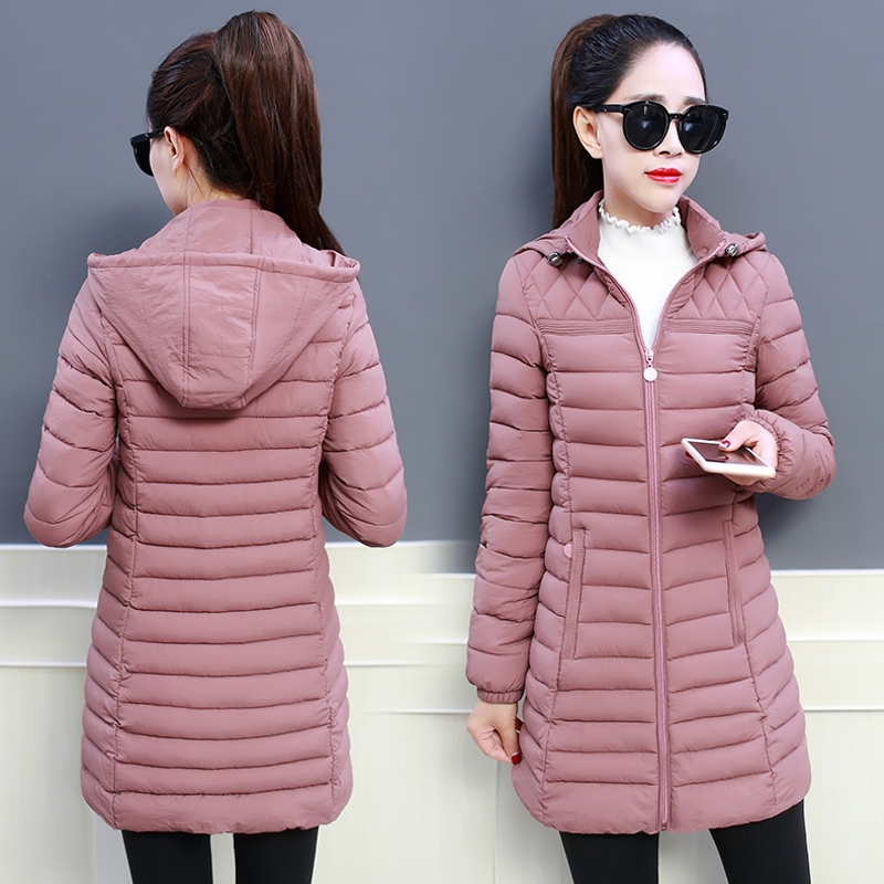 Veste d'hiver 2022 mode ample vers le bas coton femmes manteaux Parkas femme décontracté chaud vêtements d'extérieur à capuche manteau d'hiver grande taille 6XL