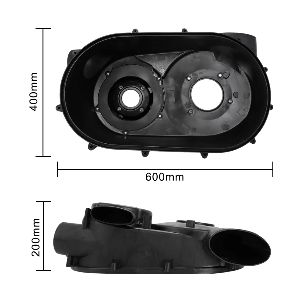 สําหรับ Can-Am Can Am Maverick X3 2017-2022 คลัทช์ฝาครอบด้านใน Variator CVT ฝาครอบ 420212605   ฝาครอบแผ่นหลังคลัตช์ UTV Air Guide