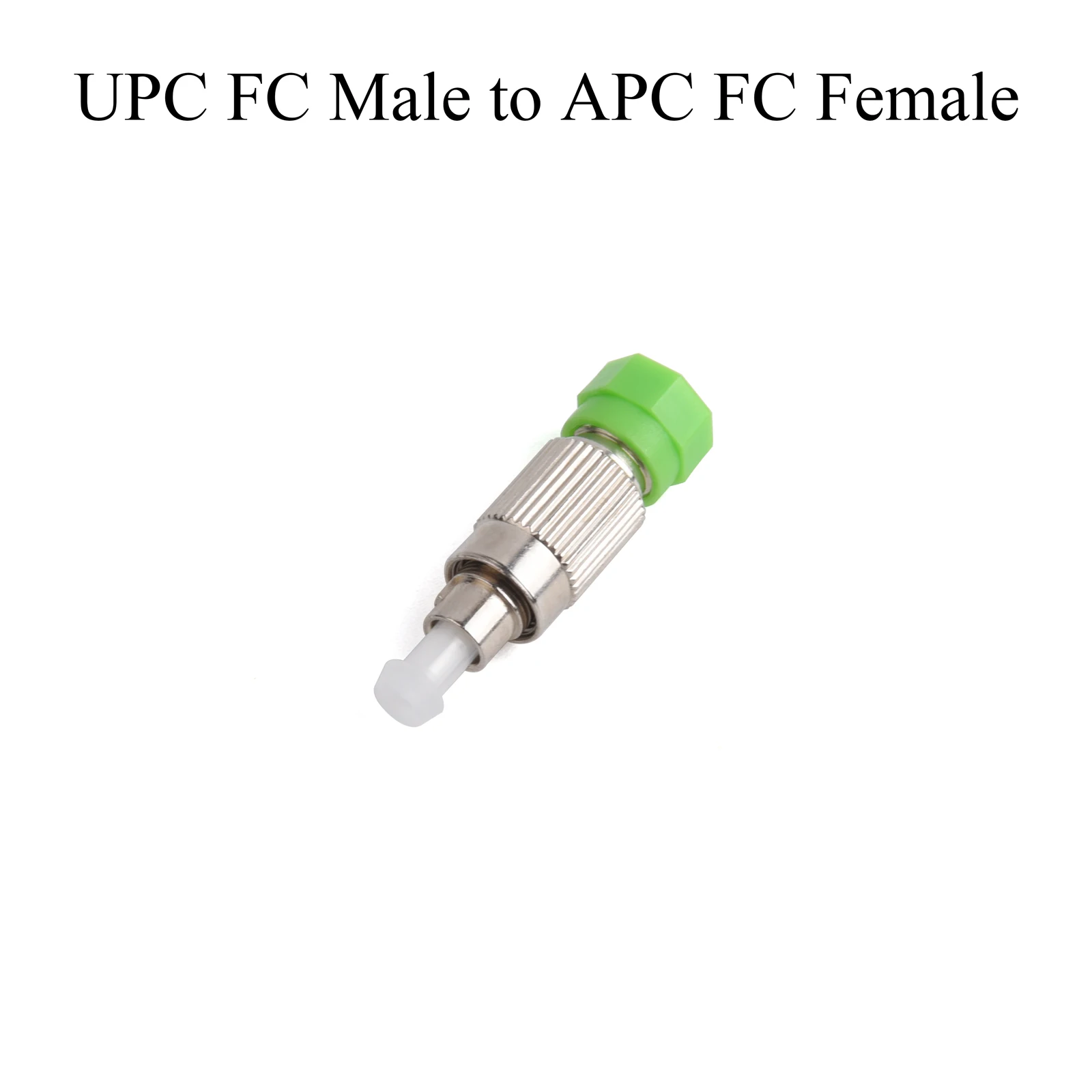 1PCS Fiber Optic Adapter APC/UPC SC FC Stecker auf APC/UPC SC FC Weibliche 0dB Abschwächer Single-modus 1200nm-1600nm Stecker