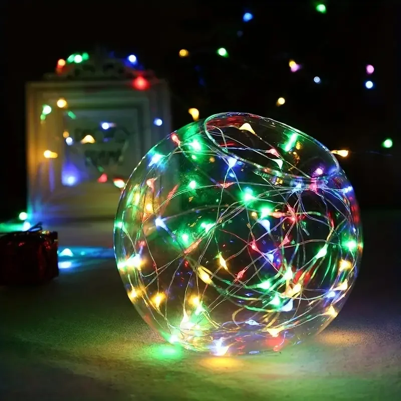 ไฟราวจิ๋ว20ดวง LED 30แพ็ค, ไฟสายตกแต่งแบตเตอรี่กันน้ำสำหรับงานแต่งงานงานเลี้ยงห้องนอนแบบ DIY