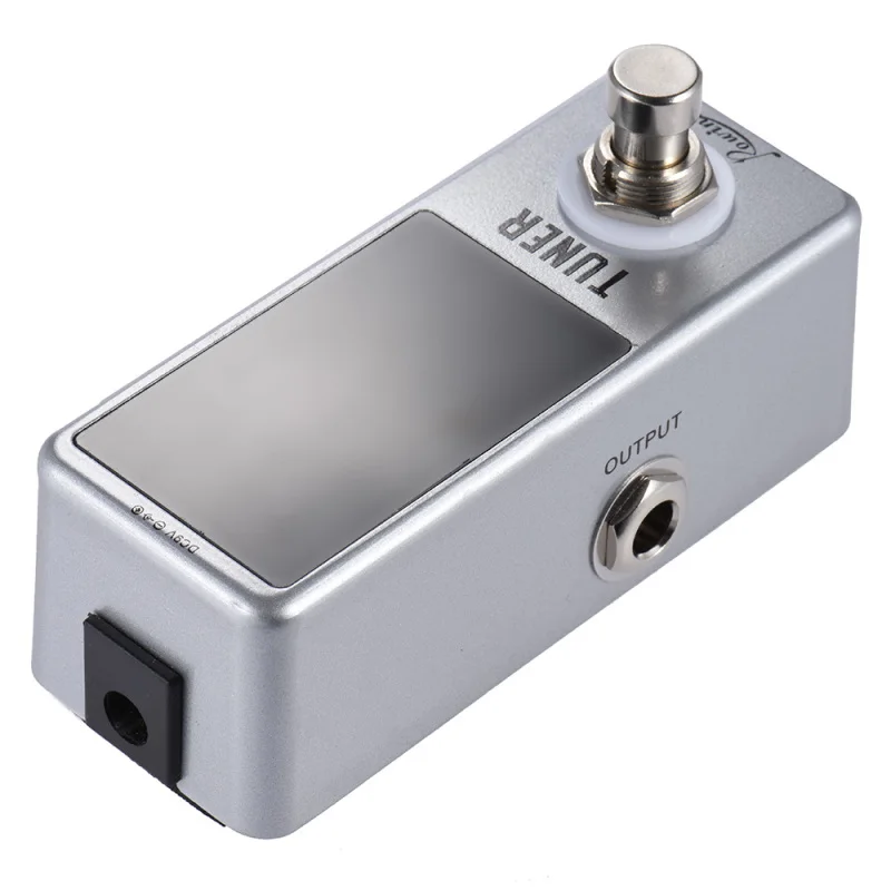 Mini Chromatische Tuner Pedaal EffectGitaar Bas Muziekinstrumenten LED Display True Bypass GuitarTuner voor Gitaar Bas Accessoires