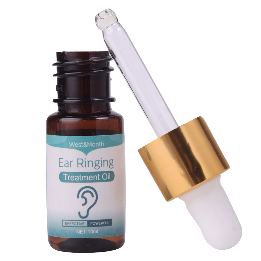 Aceite de Tinnitus para mejorar la salud del oído, gotas para suenan, alivia la sordera, Tinnitus, picazón, dolor de oído, 1 ud.
