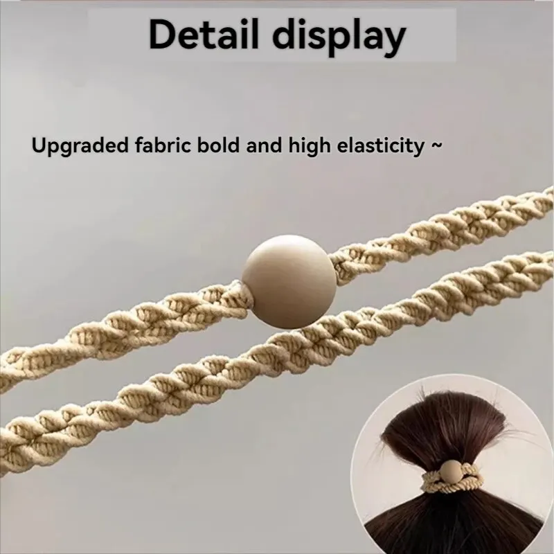 10 pezzi fascia in pelle fascia femminile alta coda di cavallo fondina accessori per capelli semplice alta elasticità durevole elastico cerchio per capelli