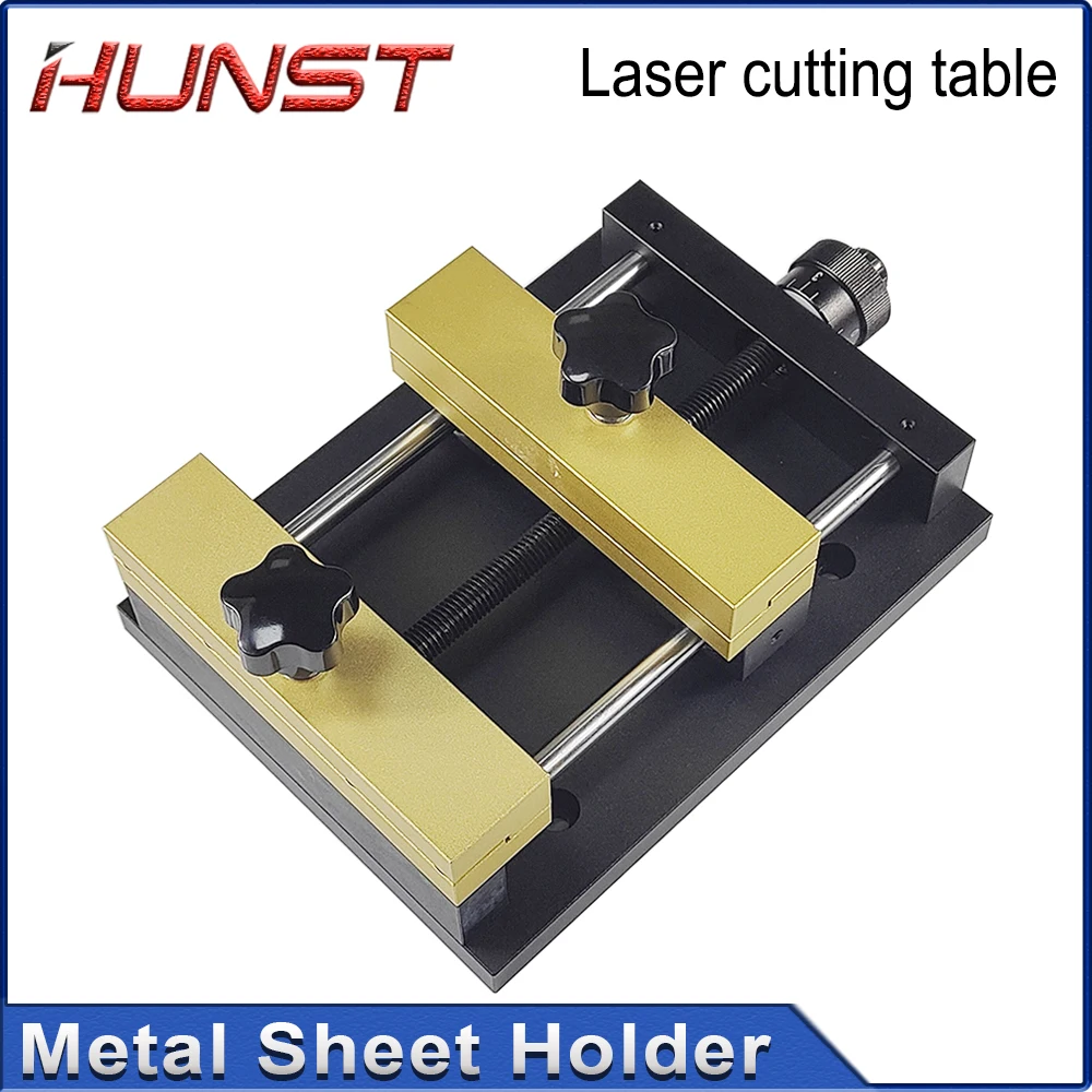Hunst Laser Marking Machine Metal Sheet Holder Attachment Fixed Bracket Metal Fixture for Fiber Laser Machine Cutting Tools
