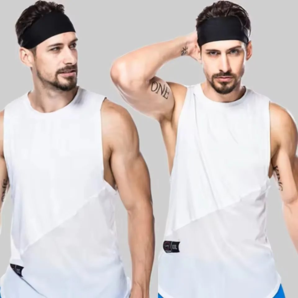 Fasce sportive elastiche Copricapo per assorbimento del sudore Fascia per allenamento ad asciugatura rapida Fasce antiscivolo e traspiranti per la corsa di yoga