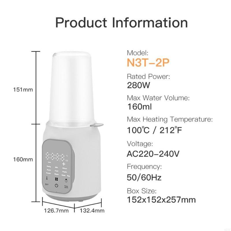 A5YC Neworns Bottle Heateter оснащен многофункциональной технологией быстрого нагрева