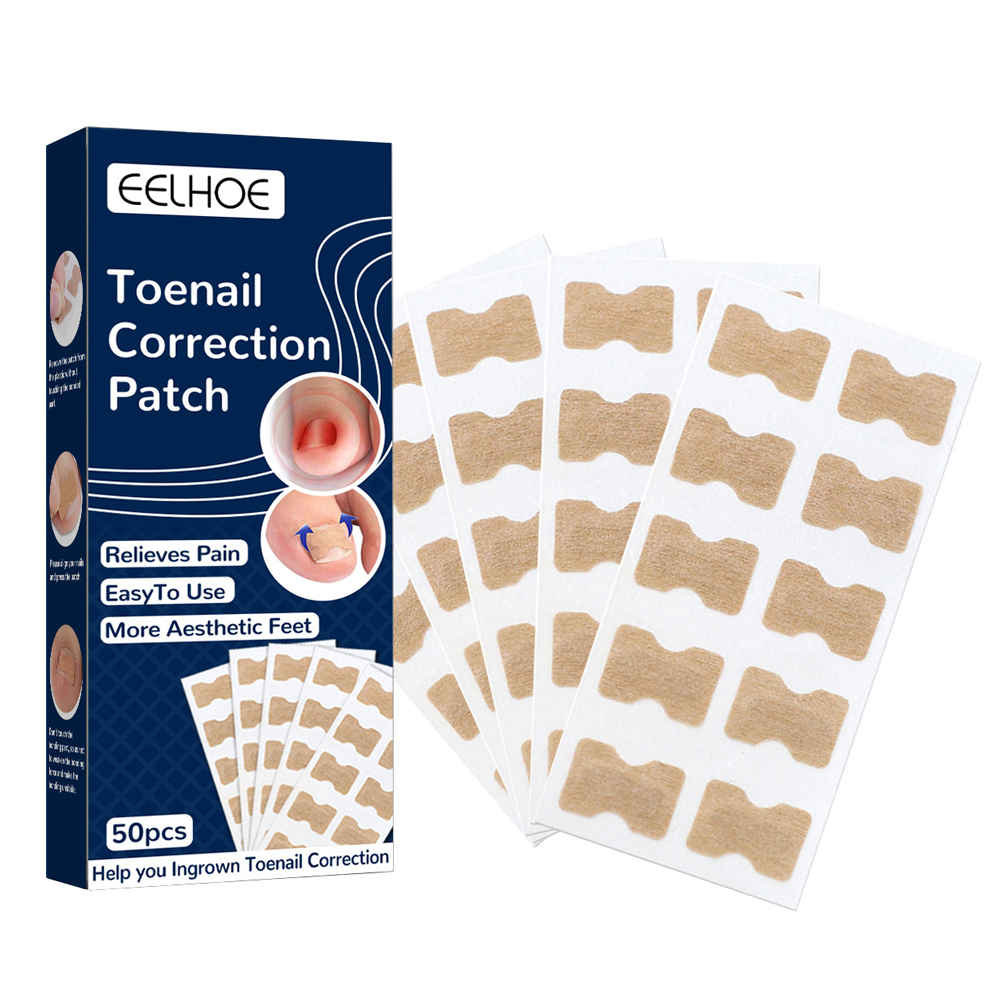 50 Uds pegatinas correctoras de uñas encarnadas parche corrector impermeable paroniquia tratamiento recuperar Corrector herramienta de pedicura