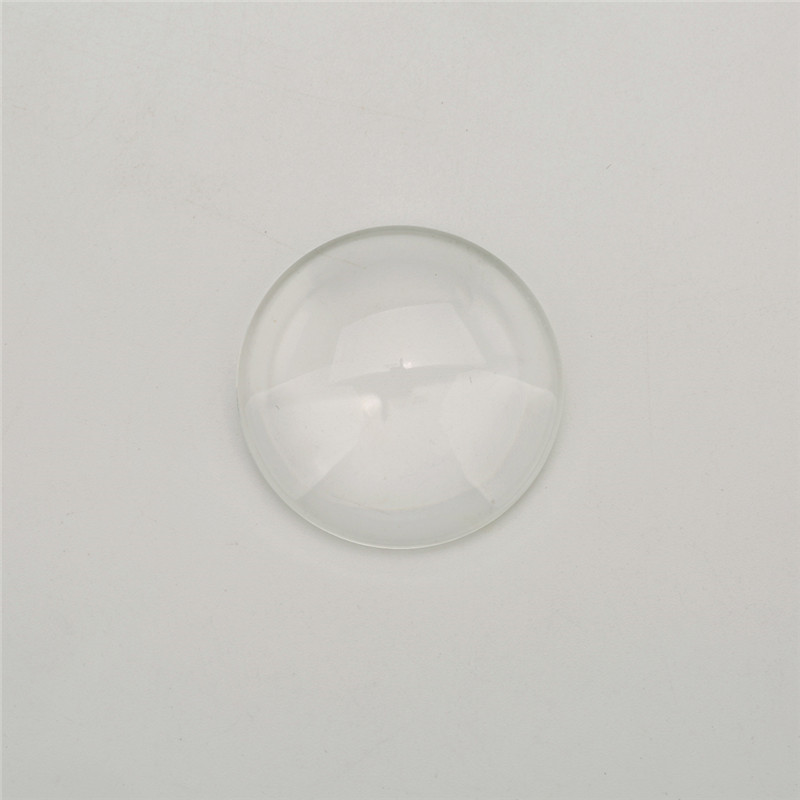 Aclovex 1 pacote redondo cabochão de vidro com parte traseira plana 12mm 20mm 25mm cabochão de cristal transparente camafeu para fazer jóias diy