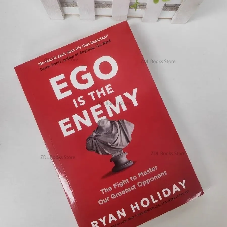EGO IS THE ENEMY ライアン・ホリデー著ペーパーバック小説 # ニューヨーク・タイムズのベストセラー本 1 冊