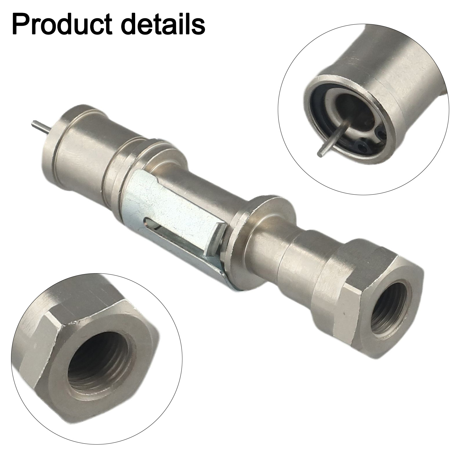 Ti QXPA D A Brillo de luz del vehículo QTiMAX pulgadas Llave de aire Número de pieza Cantidad Pc Plata TiMAX 2135-D565A Entrada de aire