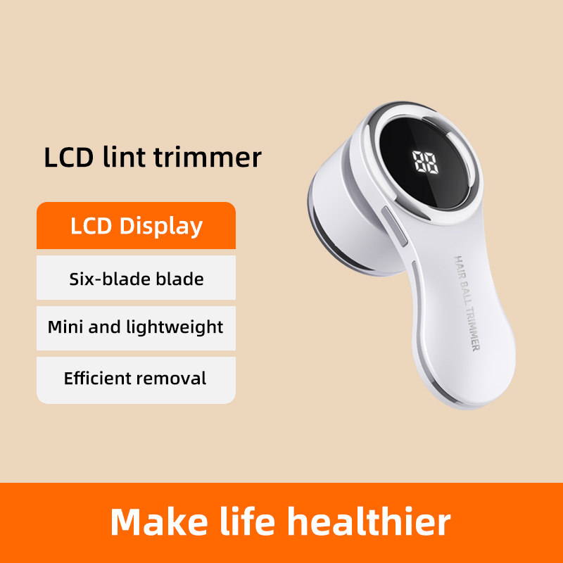 Xiaomi Electric Lint Remover LCD Display USB Rechargeable Portable Hair Balls Fuzz Removers Household For Clothe Fabric Shaver