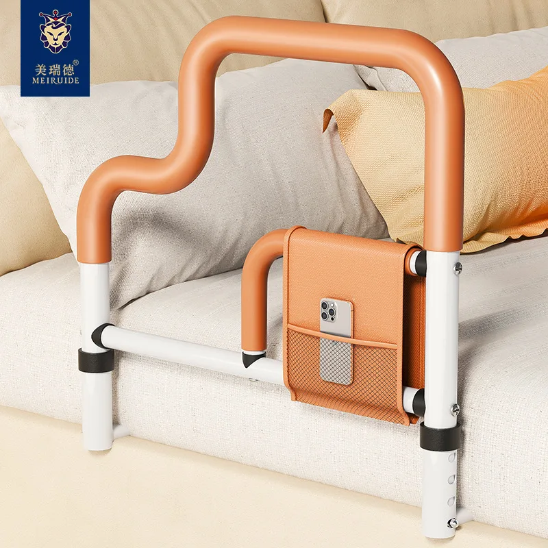 Novo corrimão de cabeceira para idosos-dispositivo de assistência doméstica para acordar, corrimão de segurança de cabeceira, estrutura de suporte anti-queda para r
