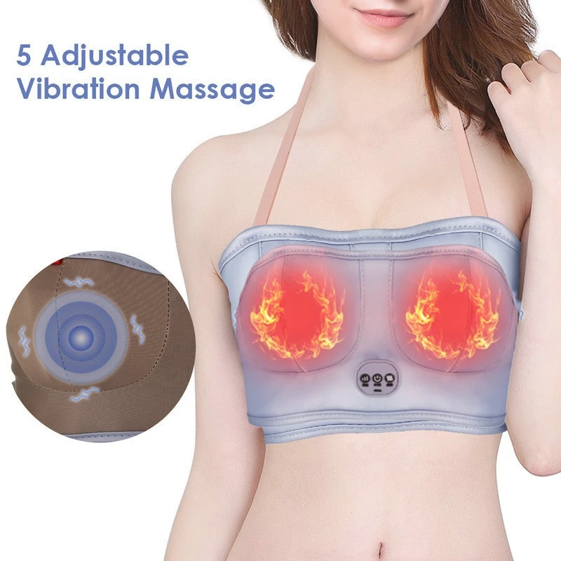 2025 neue Damen Brust Vibration Massagegerät Brust Brust Elektrische Massage Instrument Massage Bh Brust Pflege Workout Geschenke