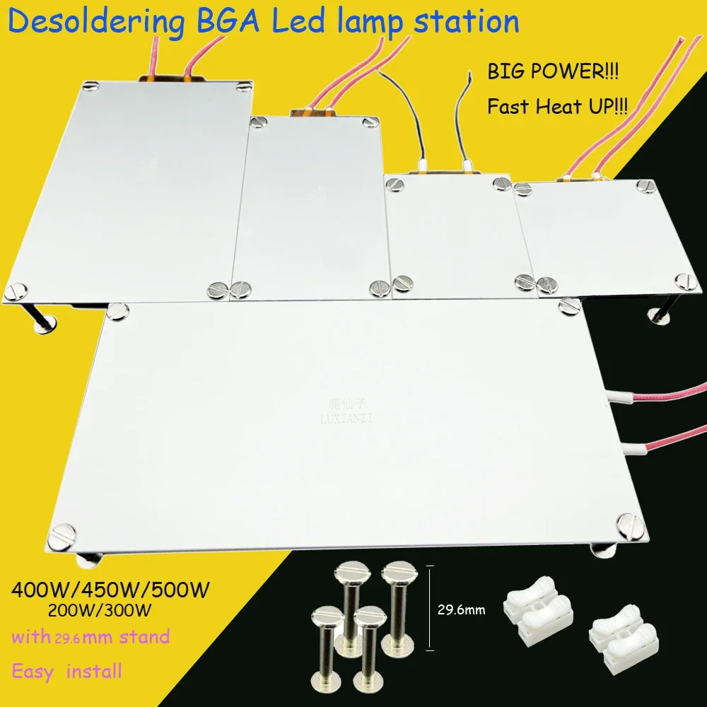 Desoldering BGA led โคมไฟลูกปัด desoldering station ไข้แผ่น preheating station LCD strip ชิปซ่อมเทอร์โมแผ่นความร้อน