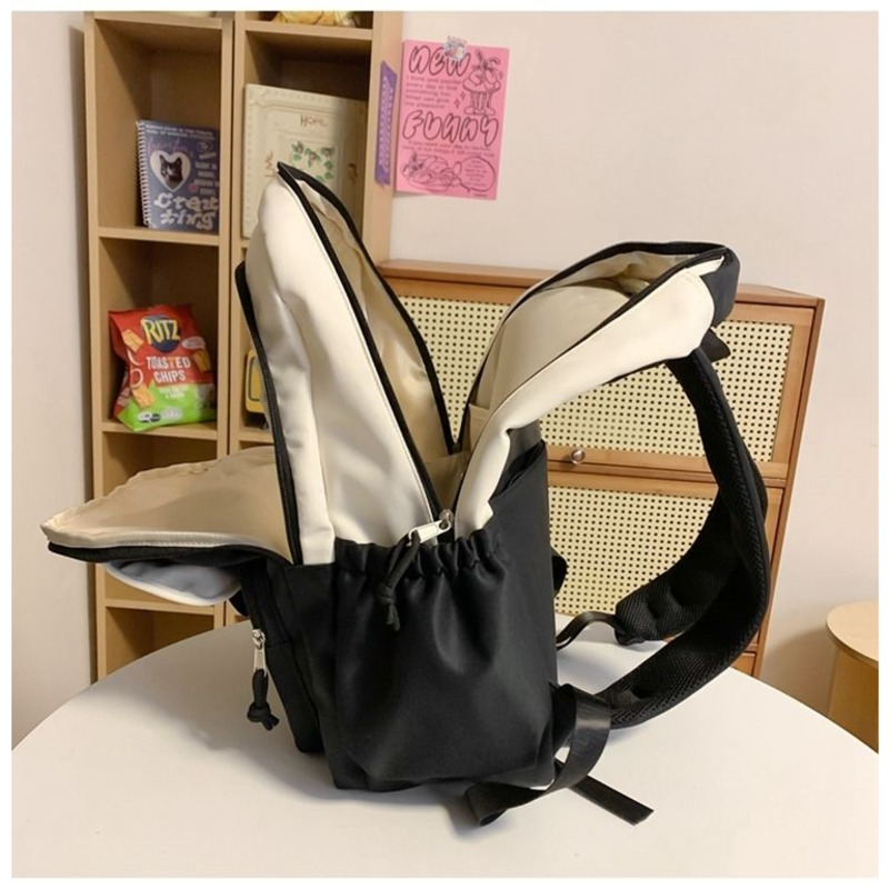 Mochila Capybara, bolso de hombro impermeable con animales bonitos, elegante bolso de viaje juvenil de gran capacidad, mochila con capa de exhibición transparente