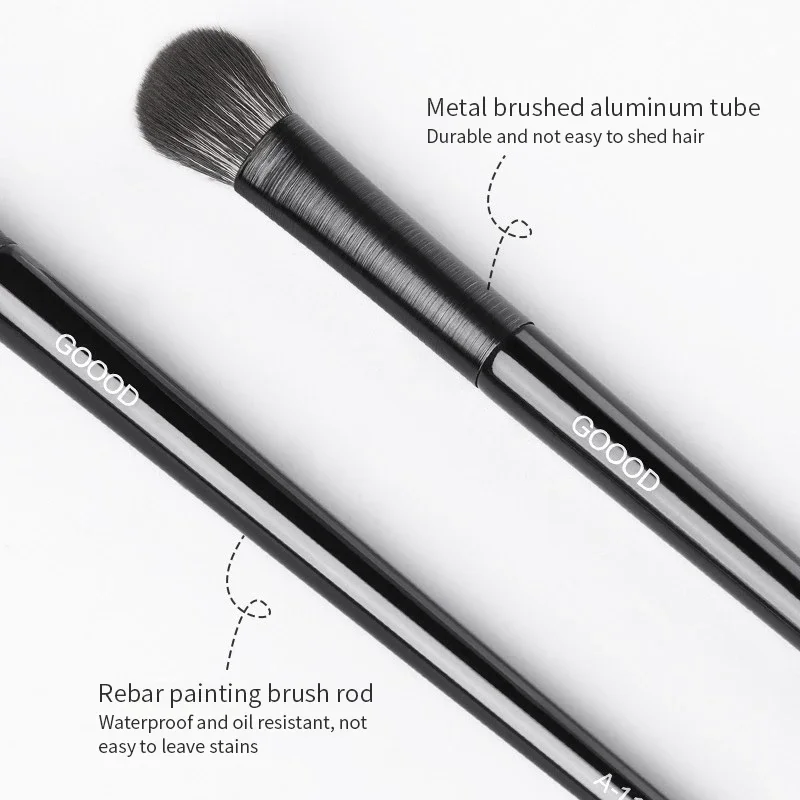 Natuurlijke Oogmake-Up Borstels Set Oogschaduw Borstel Wenkbrauw Contour Eyeliner Borstel Vrouwen Ogen Cosmetische Blending Detail Make-Up Tools