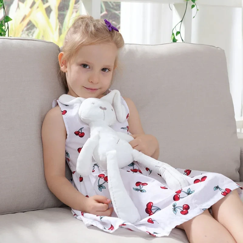 42CM Niedlichen Kaninchen Puppe Baby Weiche Plüsch Spielzeug Für Kinder Beschwichtigen Schlafen Krippe Stofftier Baby Spielzeug Für Kleinkinder geburtstag Geschenk