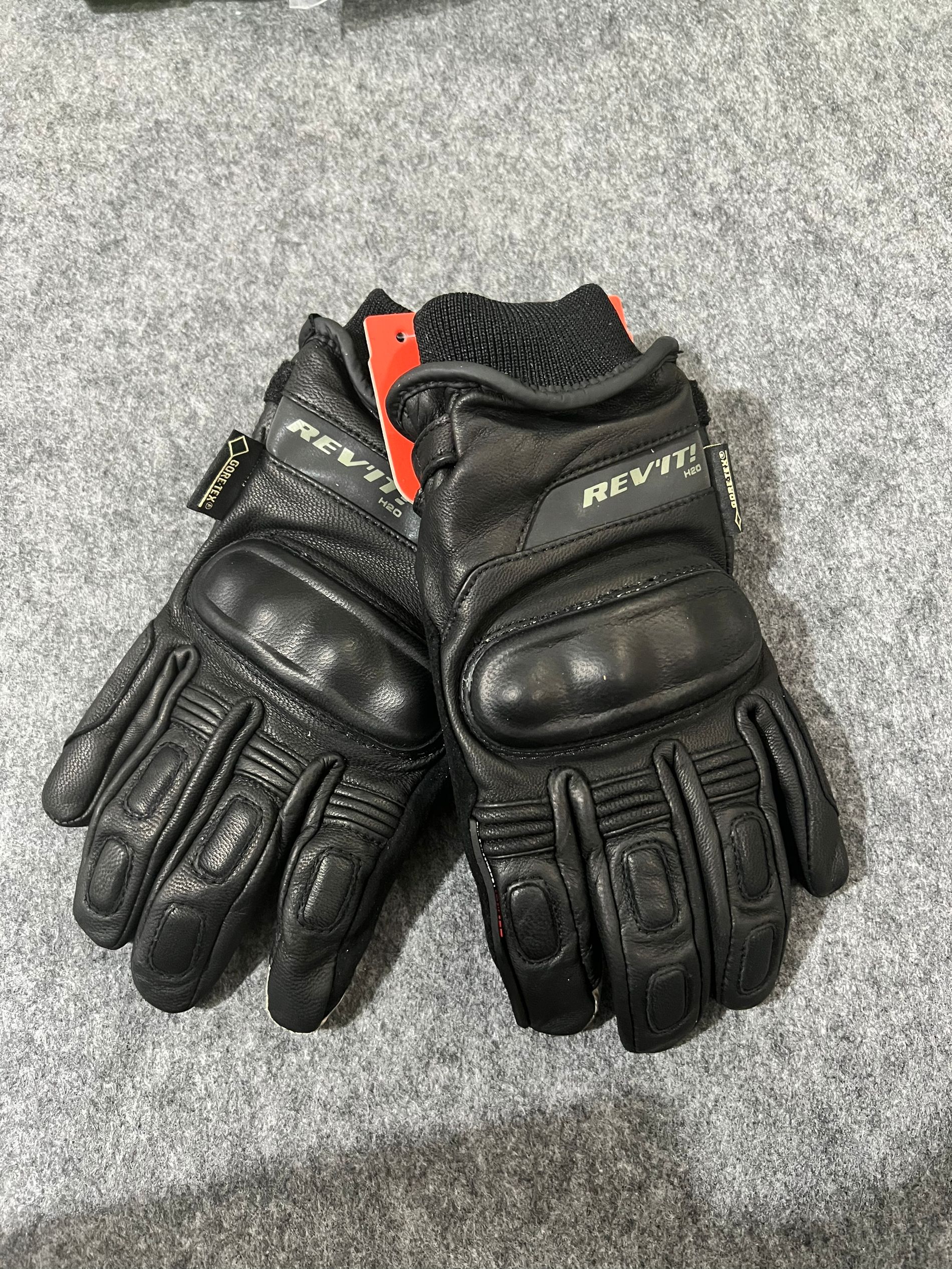 Revit Boxxer H2O Guantes Invierno Impermeable Pantalla Táctil Motocicleta Bicicleta De Carretera Protección