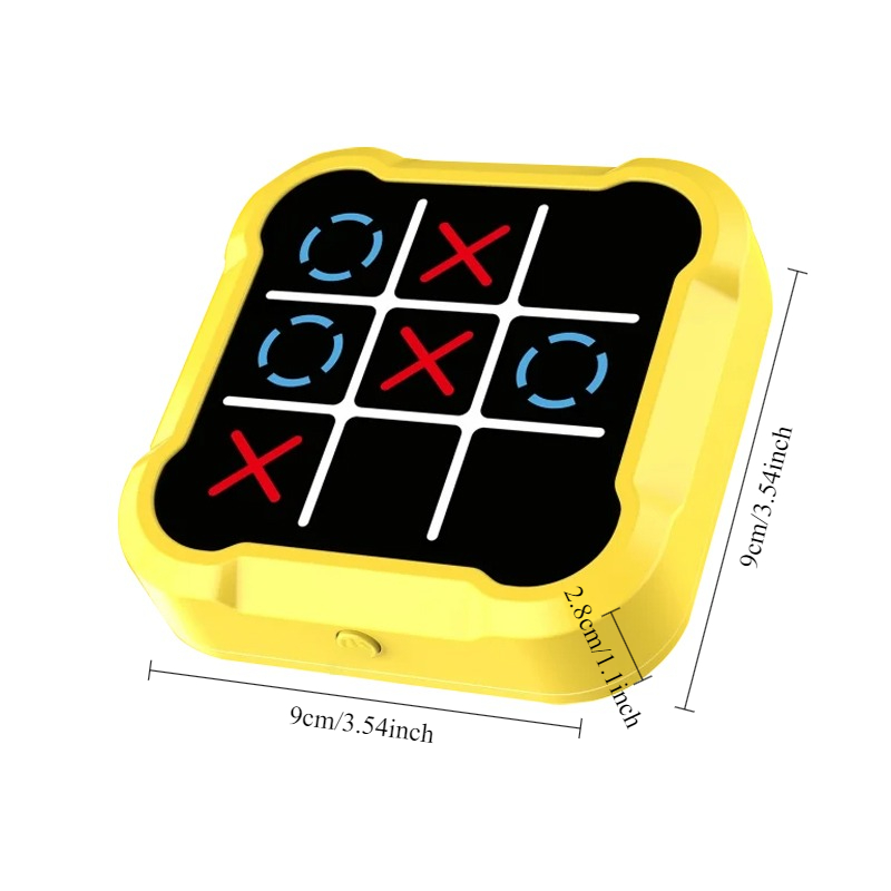 Tic Tac Toe Elektronisch schaakbord Multifunctioneel Kindereducatie Strategiespeelgoed Interactief hersenspel Ouder-kind plezier