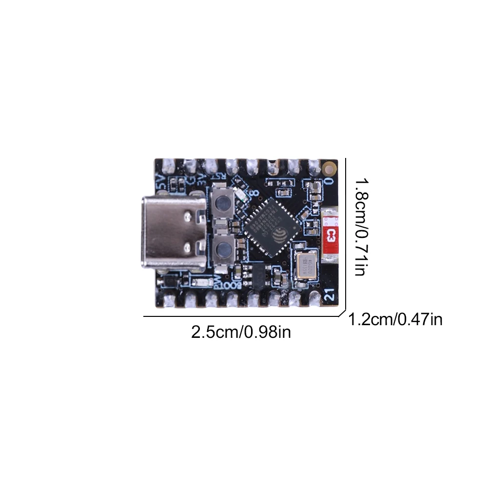 ESP32-C3-Placa de desarrollo Compatible con Bluetooth, WiFi, ESP32, C3, SuperMini, IOT, para Arduino