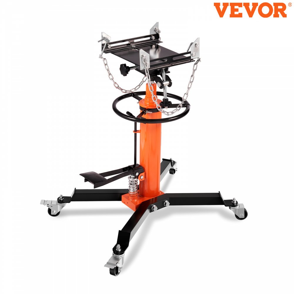 VEVOR Getriebeheber 1322 LBS Hydraulischer Teleskop-Getriebeheber 32"-67" High Lift Floor Jack Stand Lift Hoist Garage