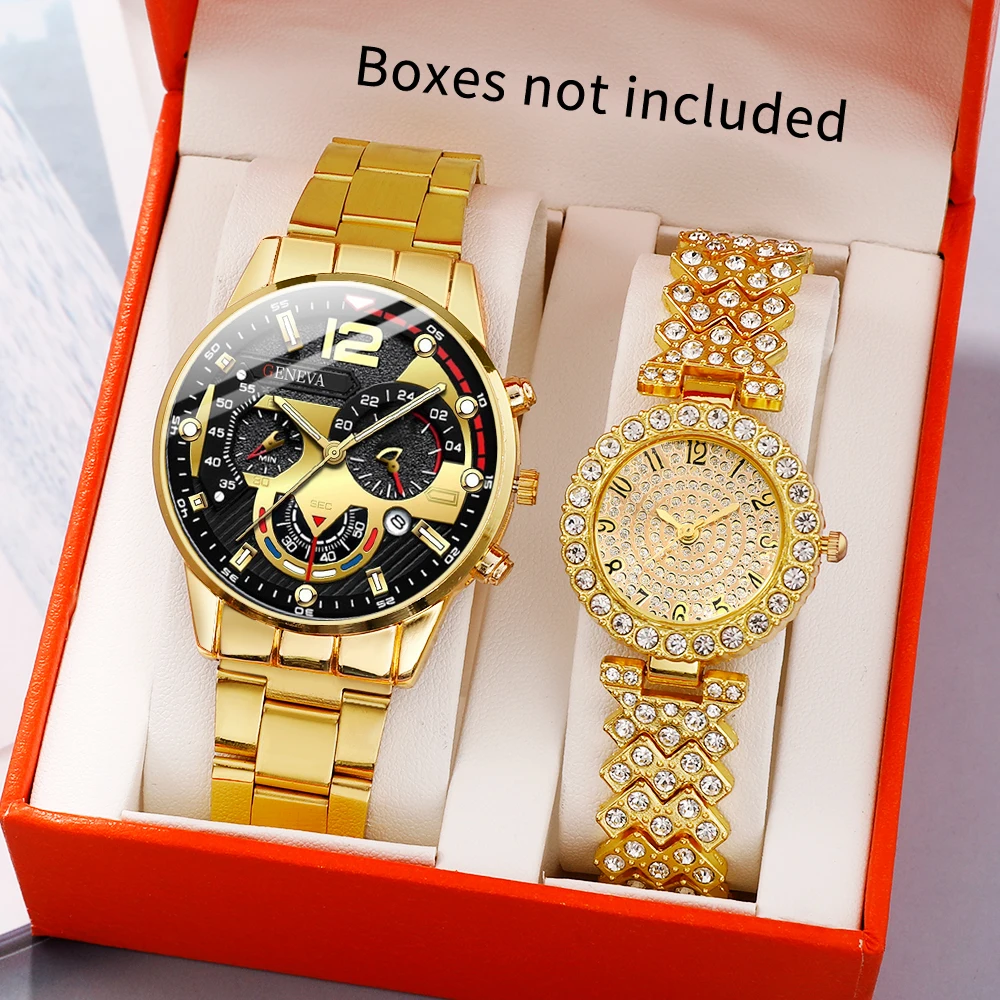 Trend Alloy Couple Couple Watch Fashion Ambition Watch Couple