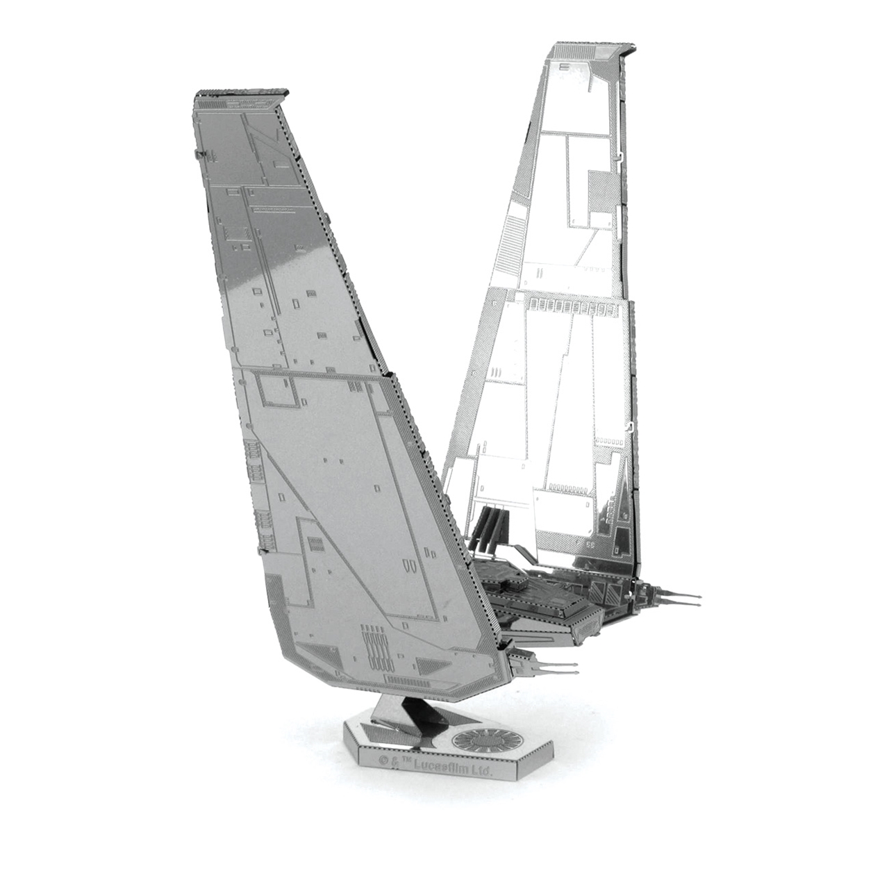 TIE Striker 3D металлическая модель головоломки наборы DIY лазерная резка Пазлы игрушка-головоломка для детей