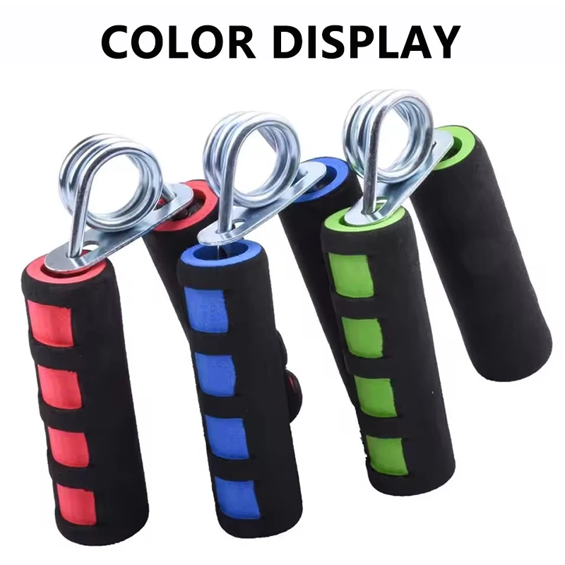 1pc Allenatore per la forza del polso Impugnatura a molla Allenatore per la forza delle dita Spugna per l'avambraccio Enhancer Espansore per il polso Esercizio Allenatore muscolare