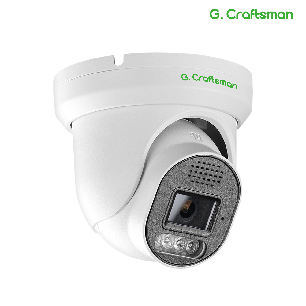 CN G.C D 6MP POE, широкоугольный, двойной источник света, водонепроницаемый, мини, видеонаблюдение XMEYE