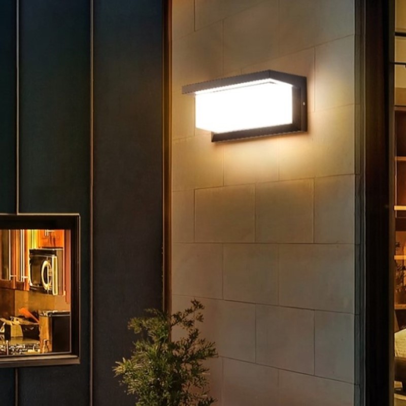 LED Außenleuchten Bewegungsmelder Außenwandleuchte Wasserdicht IP65 Straßenlaterne Gartenleuchten Außenbeleuchtung Außenwandleuchte