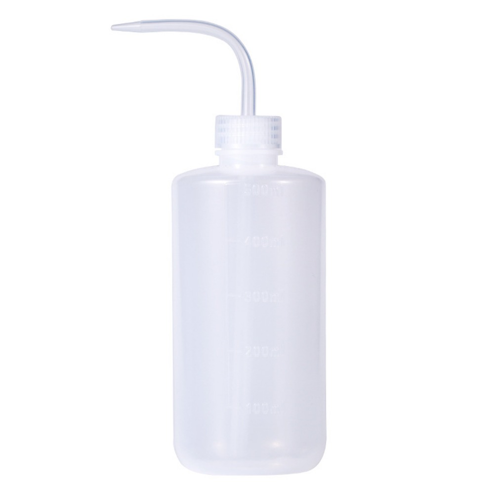 Botella para lavar tatuajes, 1000/500ml, limpieza de extensiones de pestañas, botellas medidoras de laboratorio, suministros de maquillaje de plástico