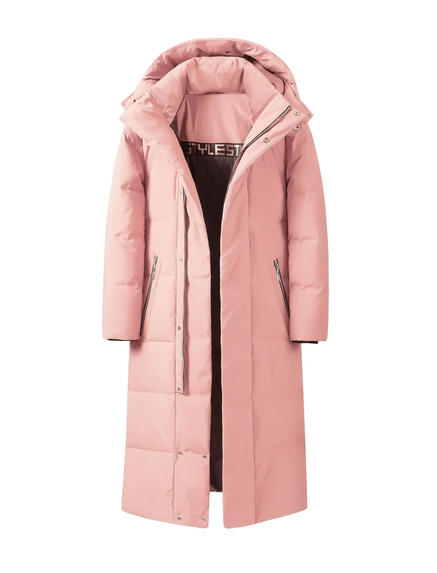 Inverno de alta qualidade resistente ao frio jaqueta para mulher e homem 2023 novo quente e elegante com capuz longo jaqueta de algodão canadá