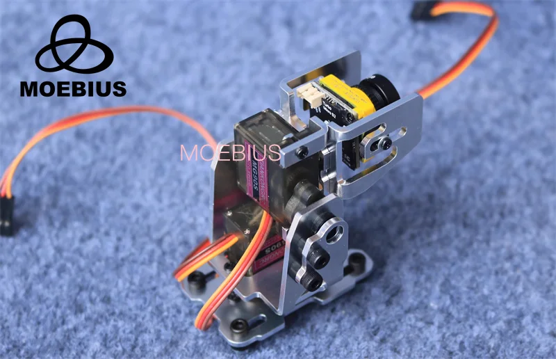 Metal Servos Pan Tilt Bracket Steering Engine Sky End Fpv Head Tracking Dual Axis Aircraft Model Camera