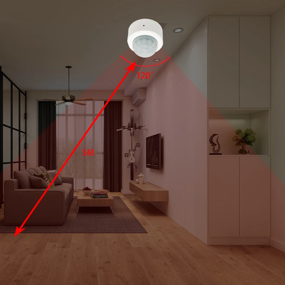 ZigBee Motion Sensor PIR IR Automation Human Body เครื่องตรวจจับอินฟราเรดความปลอดภัยไร้สาย Mini Tuya Smart Life Home Alexa Compatible