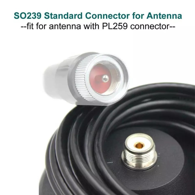 磁気ベースアンテナとso239マウントベース、pl259プラグ付きケーブル、ケンウッドicom qyt tyt anytoneラジオに適合、NL-770R、144 mhz、430mhz