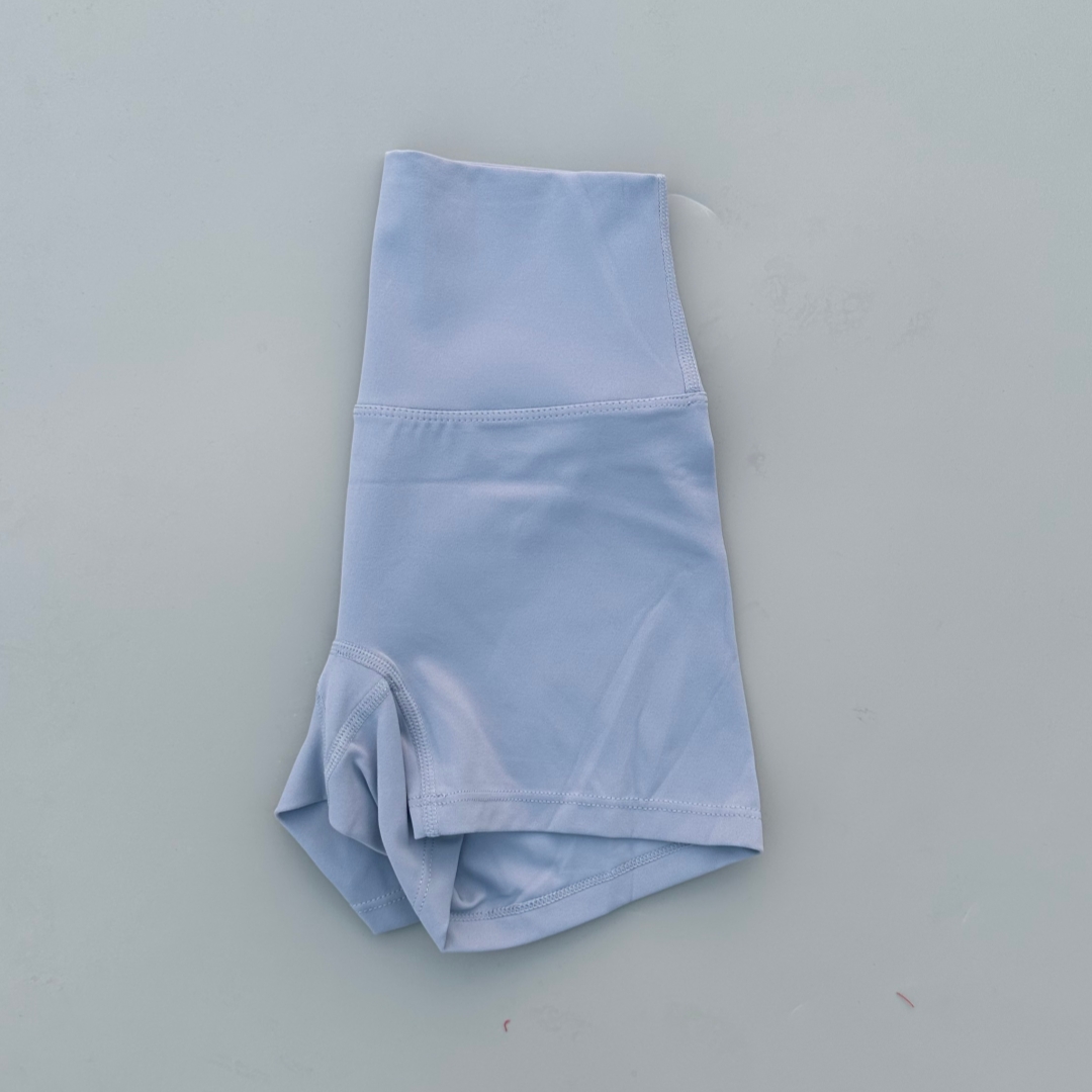 Solid Color Tight Soft Women Fitness Sport Short High Waist Yoga Short Legging Squatting Proof Comprehensive Training Athletic