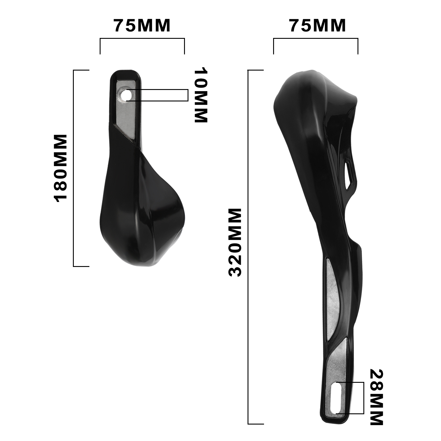 Moto 22 28 MILLIMETRI Paramani Manubrio Maniglia Bar Guard Protector Universale Per KTM HONDA YAMAHA KAWASAKI SUZUKI Husqvarna Beta