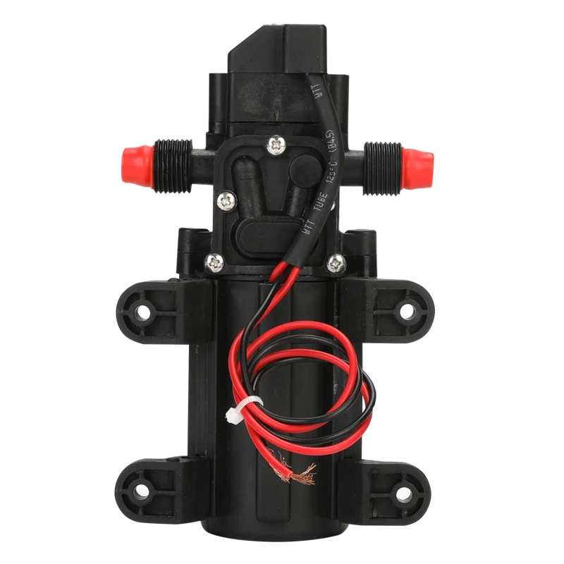 1pcs อัตโนมัติ Flow SWITCH 6L/Min DC12V 70W 130PSI อัตโนมัติปั๊มน้ําไดอะแฟรมขนาดเล็กปลอดภัยแรงดันสูง Self Priming ปั๊ม