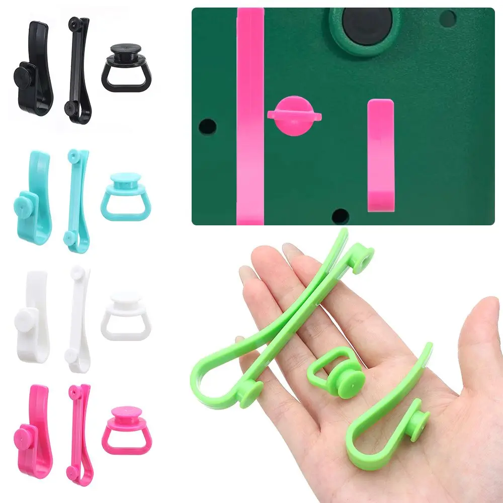 プラスチック製のトラベルバッグ,フック,アクセサリー,ビーチアクセサリー,3ピース/セット
