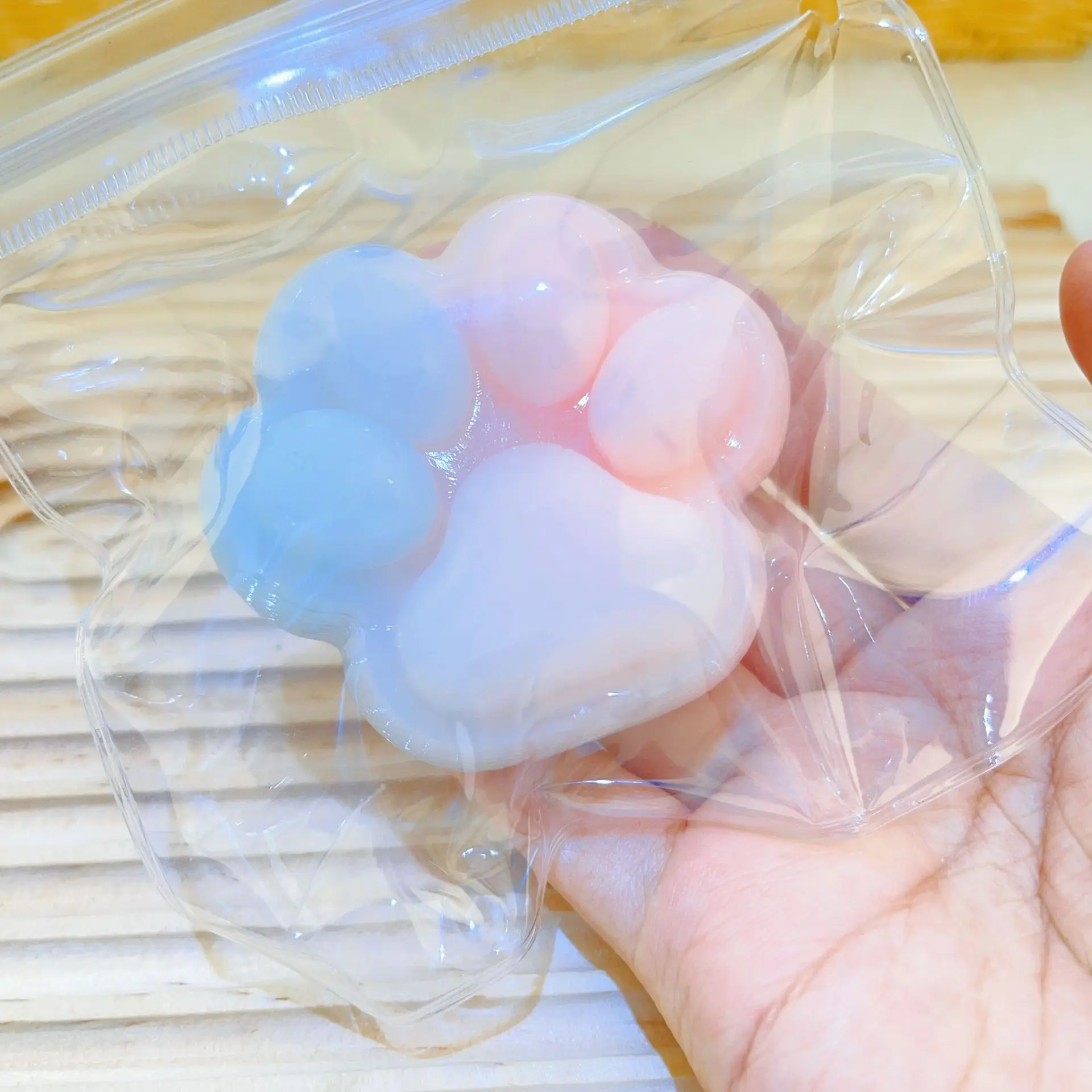 SimulationCat Paw Squishy Fidget ของเล่นตุ๊กตาน่ารัก Cat Paw ซิลิโคนช้า Rebound Pinch Decompression ของเล่นความเครียด Release Vent ของเล่น