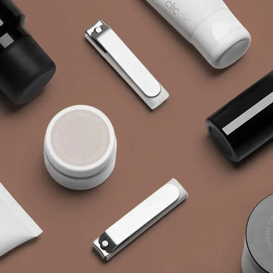 XIAOMI Mijia Tagliaunghie antispruzzo in acciaio inossidabile 420 Sharp Durevole portatile Tagliaunghie per pedicure Lima per unghie con guscio di stoccaggio