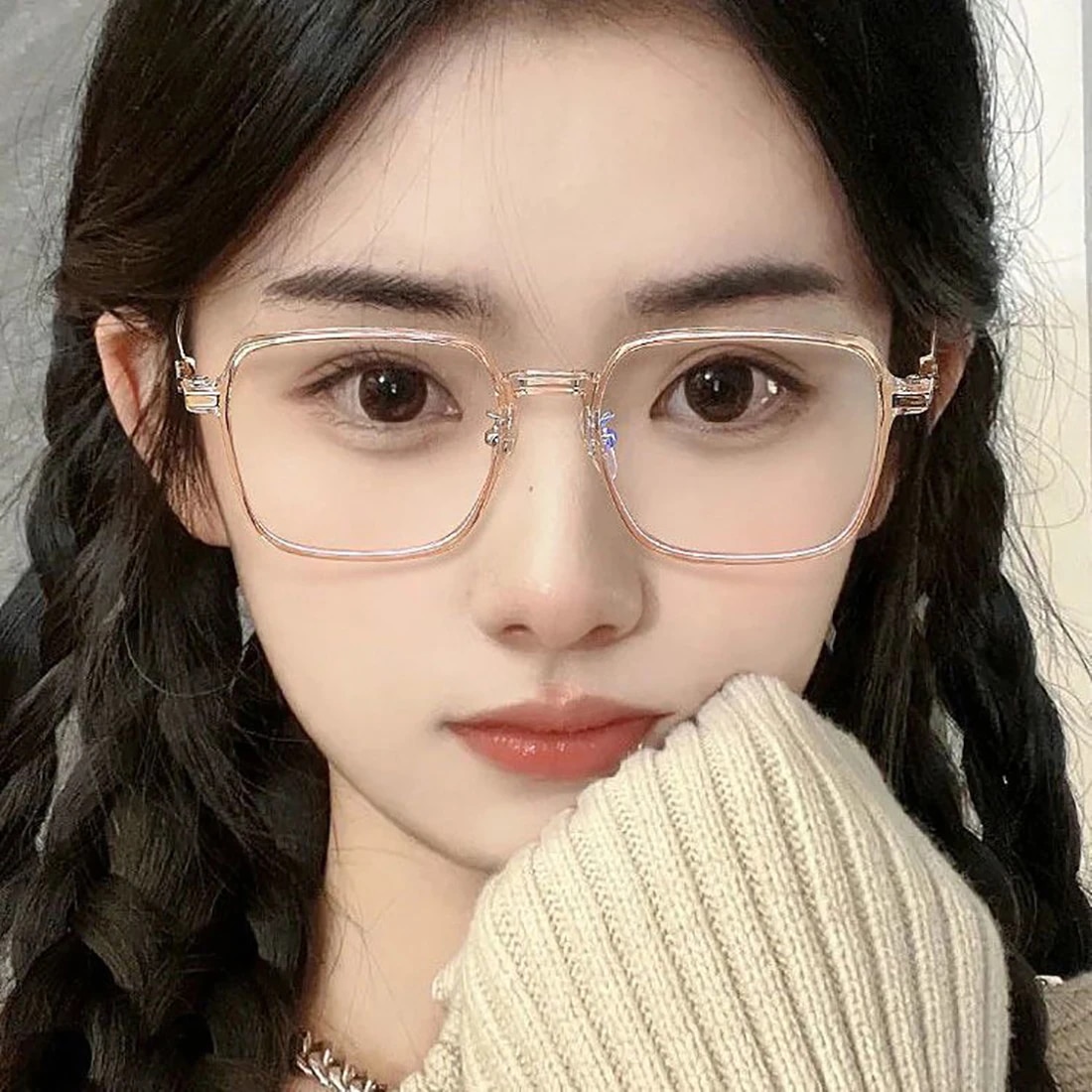 Gafas antiradiación, gafas de metal para mujer y hombre, gafas antiluz azul