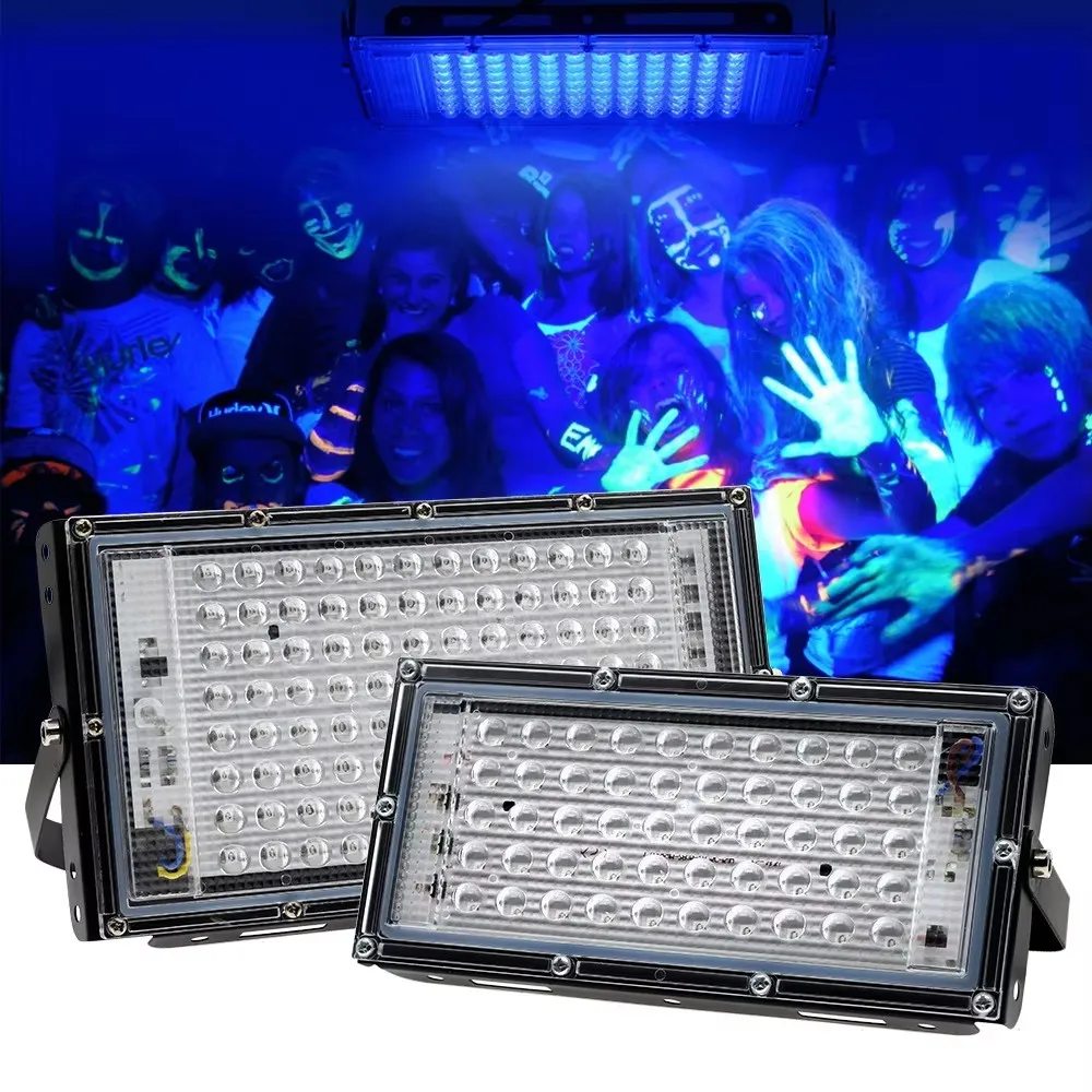 100W 300W purple light 365nm 395nm 405nm UV curing lamp fluorescent detection lamp shadowless glue curing lamp green oil resin